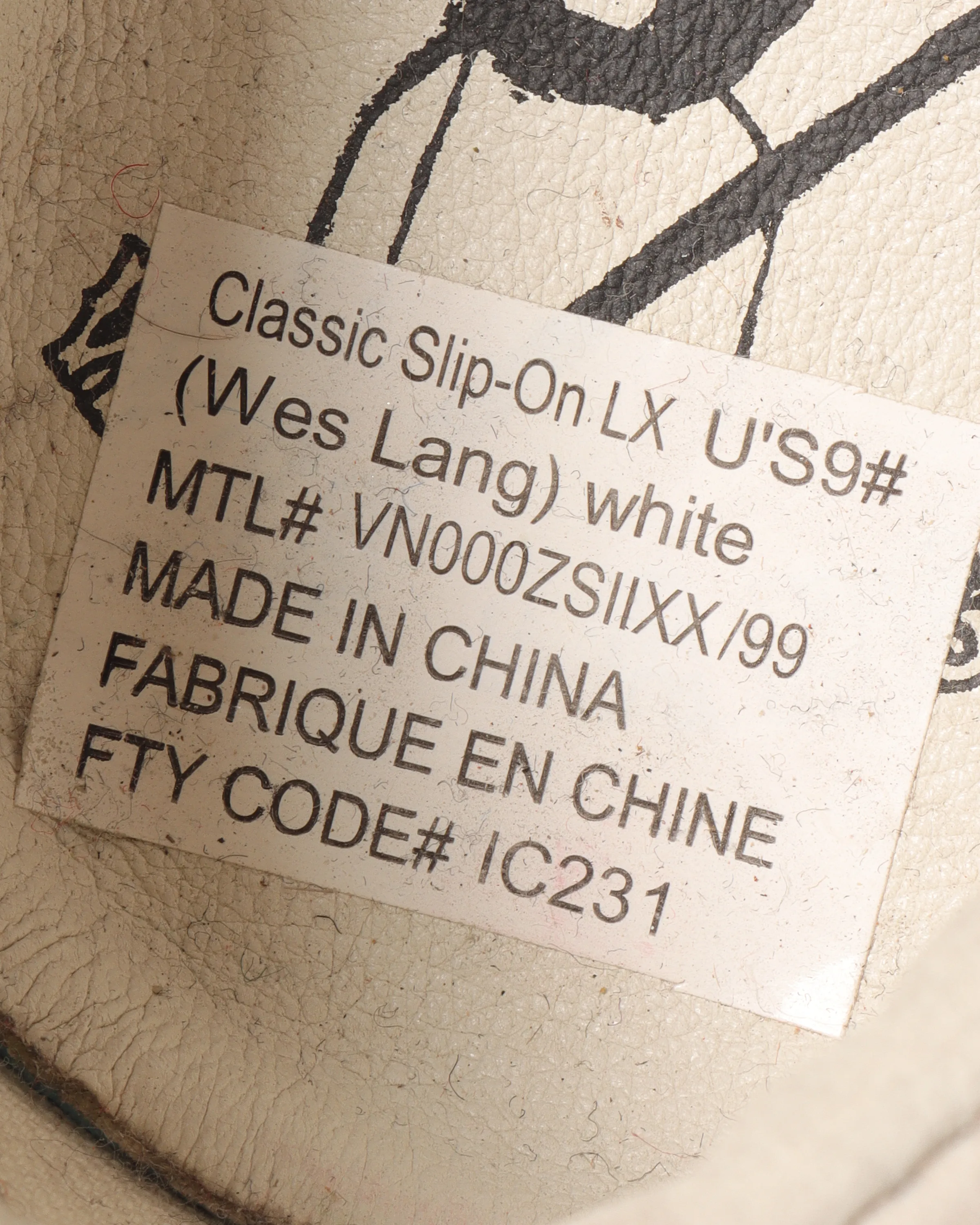 Sample Leather Wes Lang Slip-On