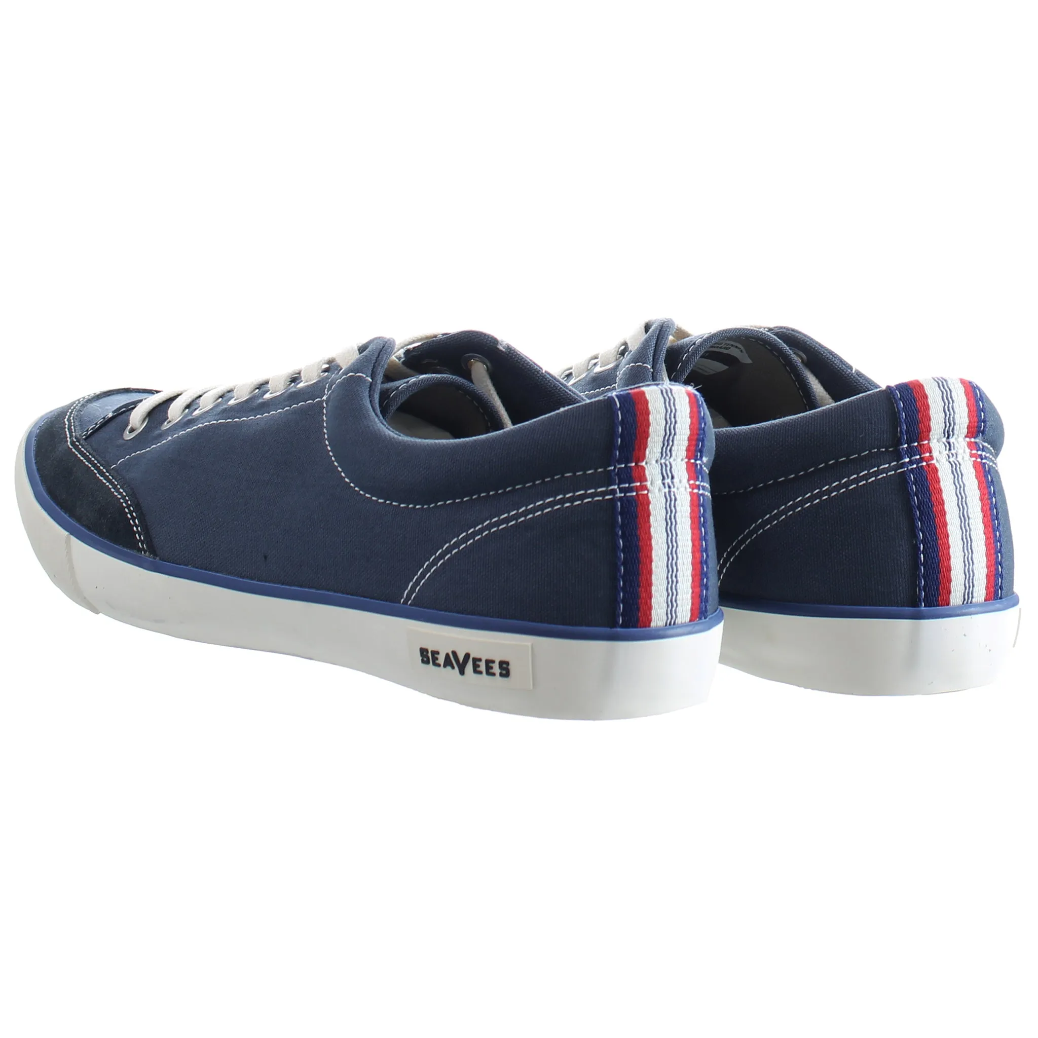 Seavees Westwood Mens Blue Plimsolls