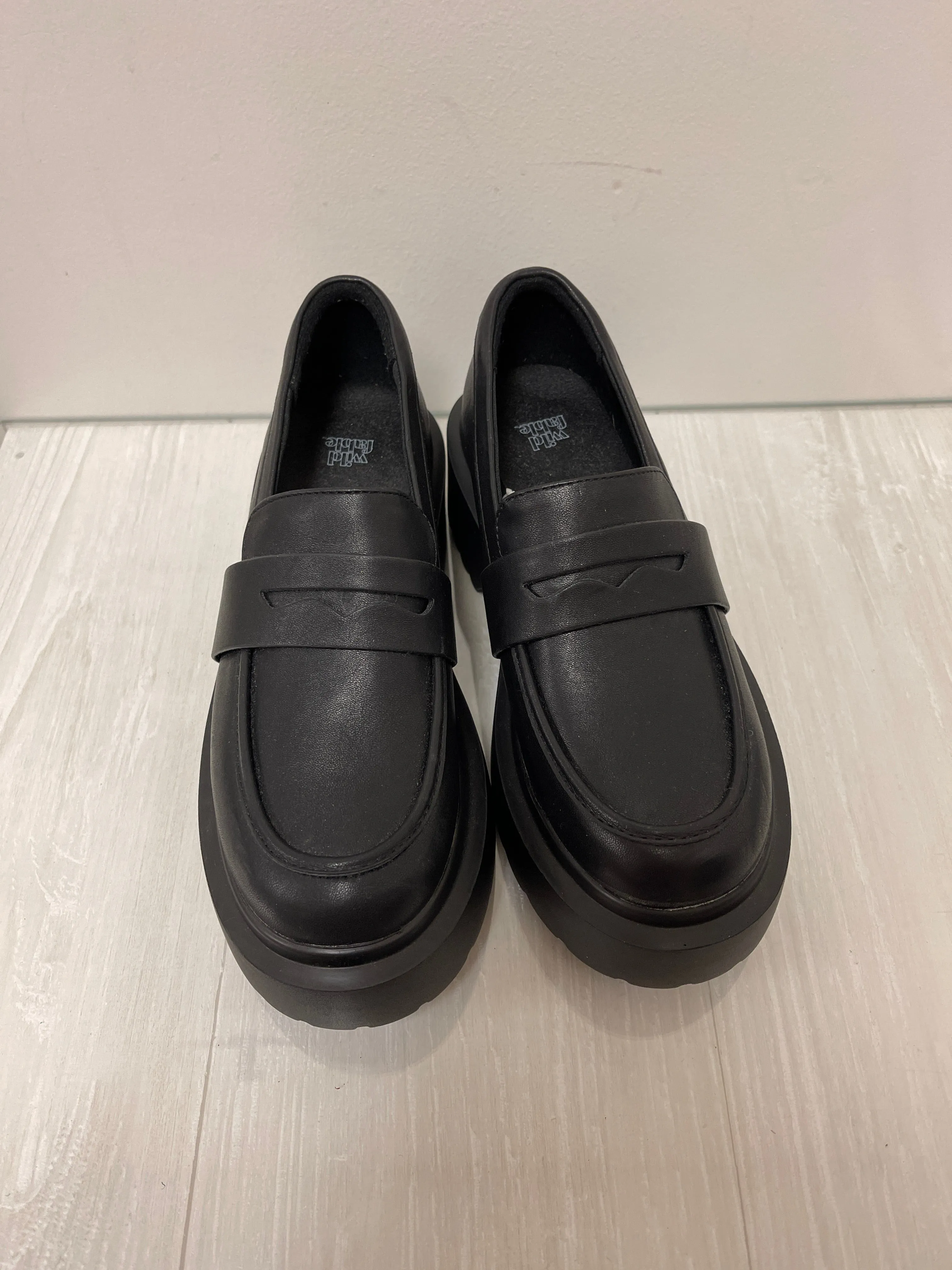 Shoes Heels Platform By Wild Fable In Black, Size: 7