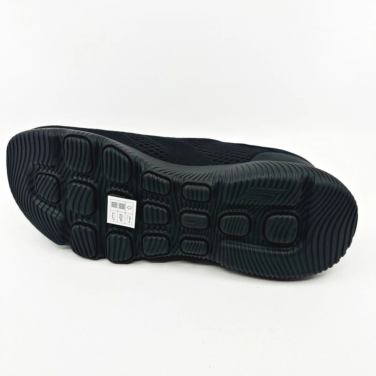 Skechers Go Run Focus Guard Black Mens Size 12 Slip On Sneakers