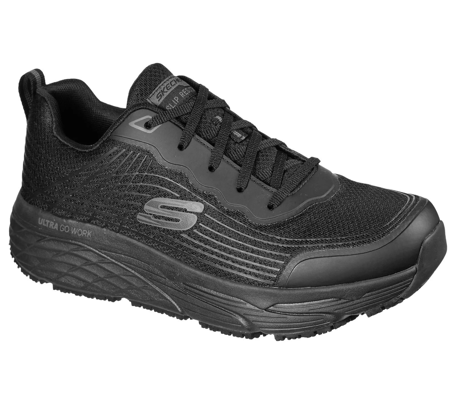 SKECHERS MAX CUSHIONING ELITE SR - RYTAS - 200021 - BLK