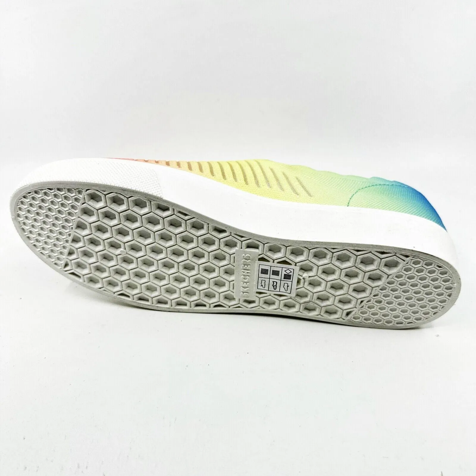 Skechers Poppy Rainbow Daze Multi Womens Size 9 Slip On Sneakers
