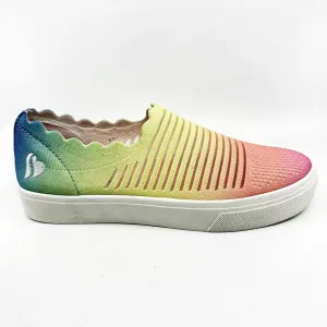 Skechers Poppy Rainbow Daze Multi Womens Size 9 Slip On Sneakers