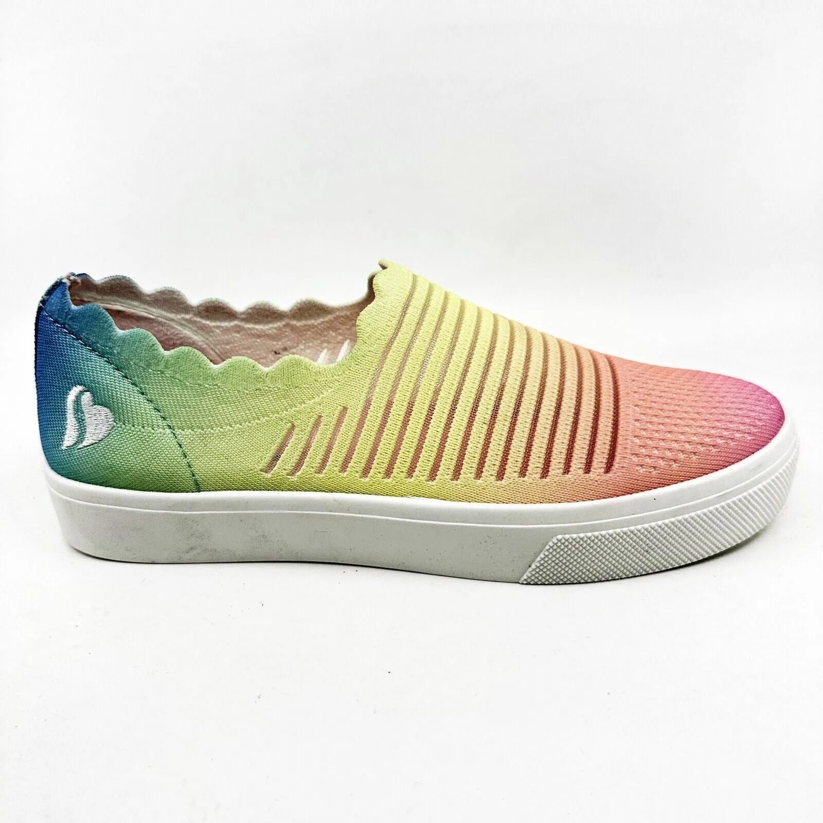Skechers Poppy Rainbow Daze Multi Womens Size 9 Slip On Sneakers
