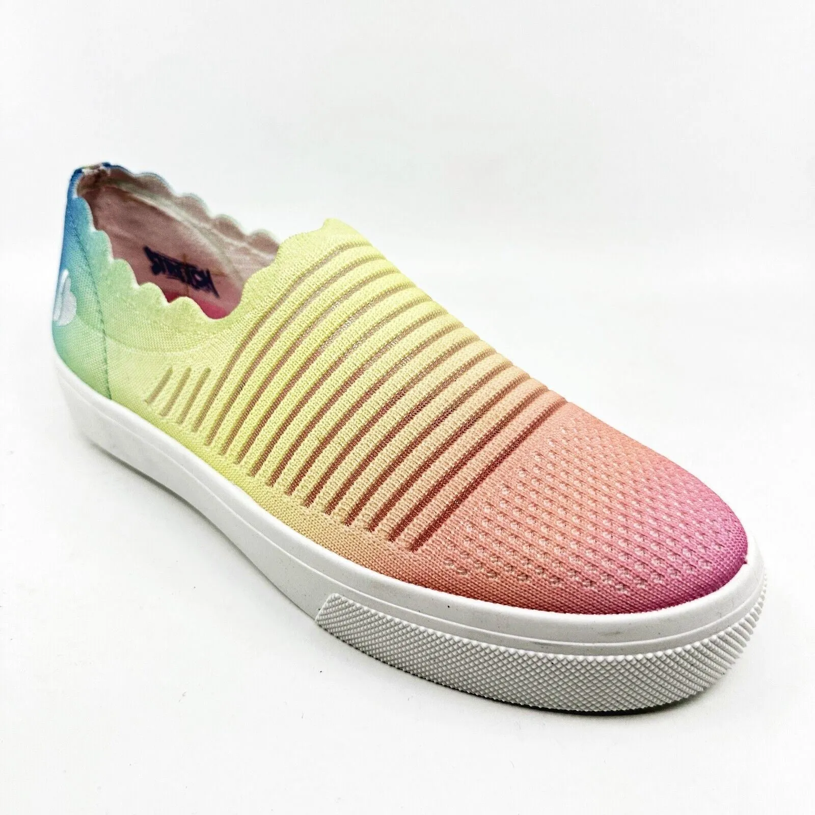 Skechers Poppy Rainbow Daze Multi Womens Size 9 Slip On Sneakers