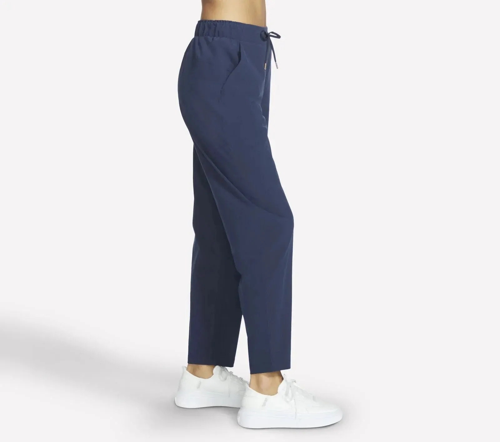 Skechers Slip-ins: GO WALK Uptown Pant in Navy, Size L (New) Women's