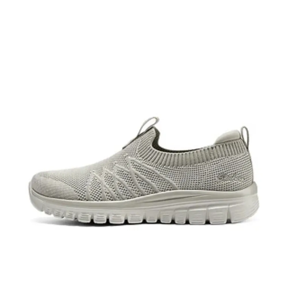 SKECHERS Women's Graceful - Good Vibe Running Shoe (Taupe)