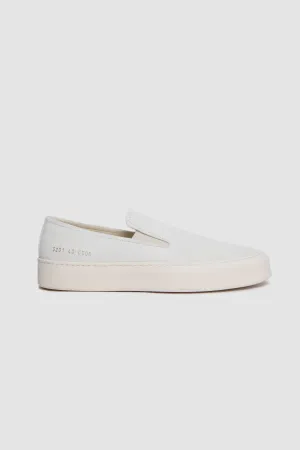 Slip On Suede White