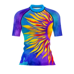 Sunshine - Women's Surf UPF50  Short Sleeve Rash Guard