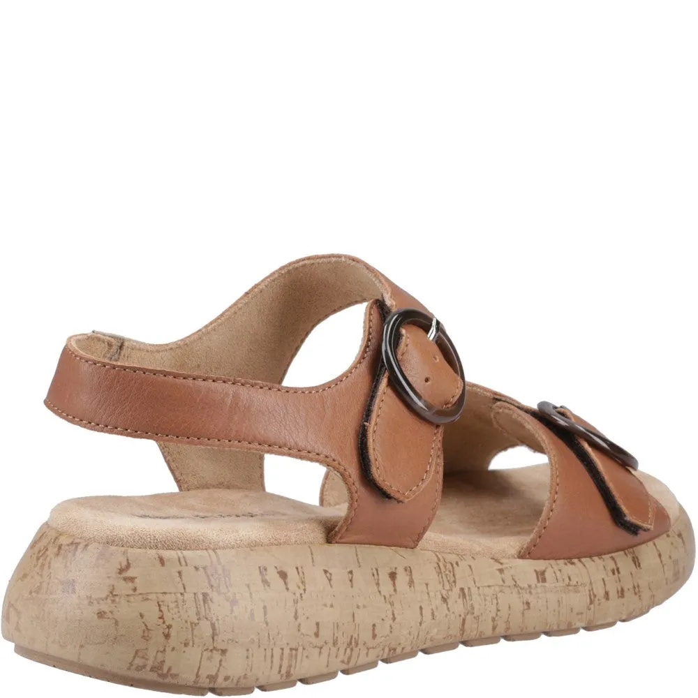 Tan Alison Buckle Sandals