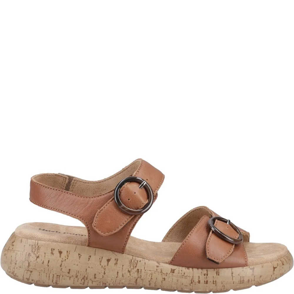 Tan Alison Buckle Sandals