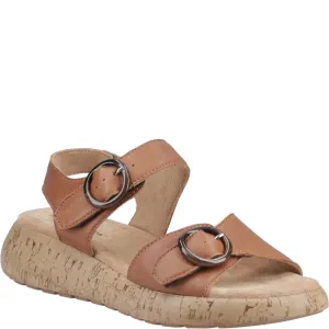 Tan Alison Buckle Sandals