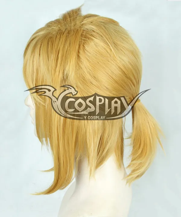 The Legend of Zelda: Breath of the Wild Link Gloden Cosplay Wig
