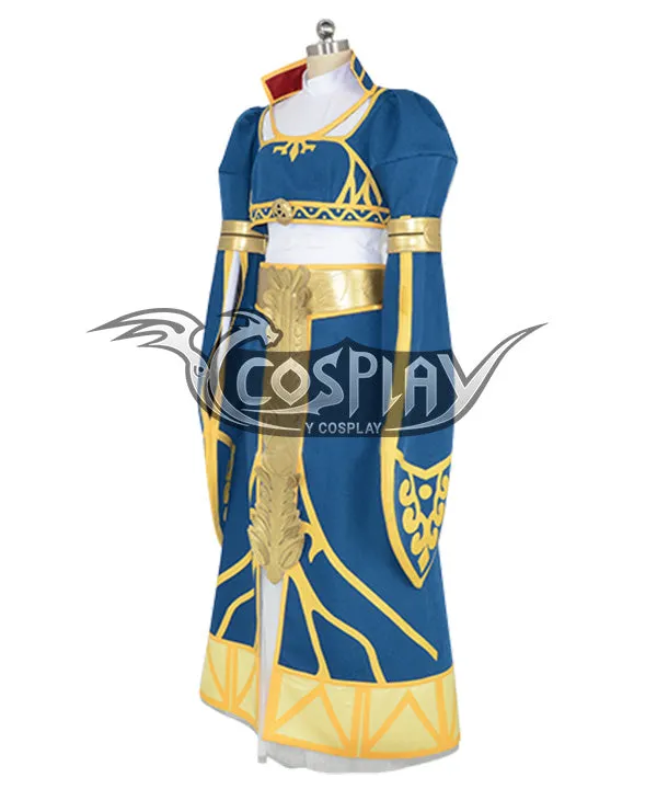 The Legend Of Zelda: Breath Of The Wild Princess Zelda Cosplay Costume - No Wig