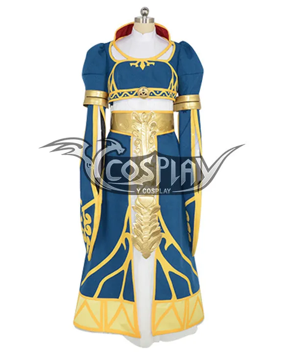 The Legend Of Zelda: Breath Of The Wild Princess Zelda Cosplay Costume - No Wig