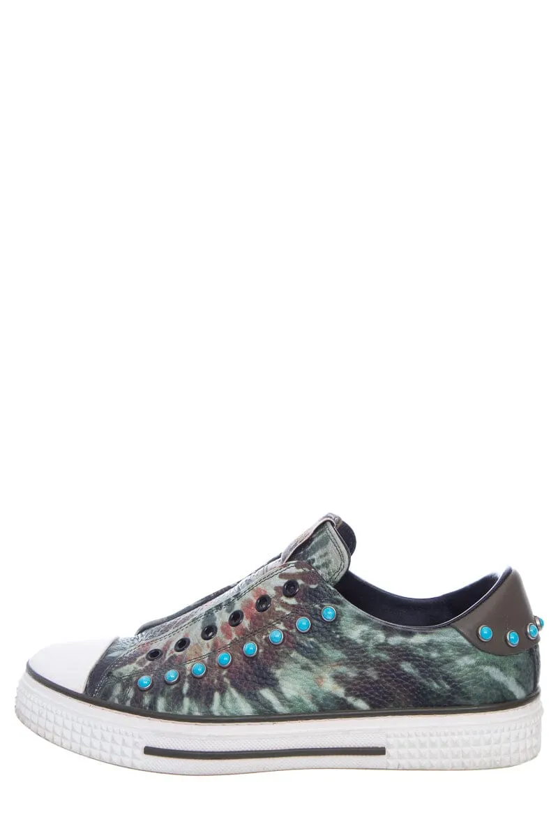 Valentino Tie Dye Slip On Sneakers SZ 40.5