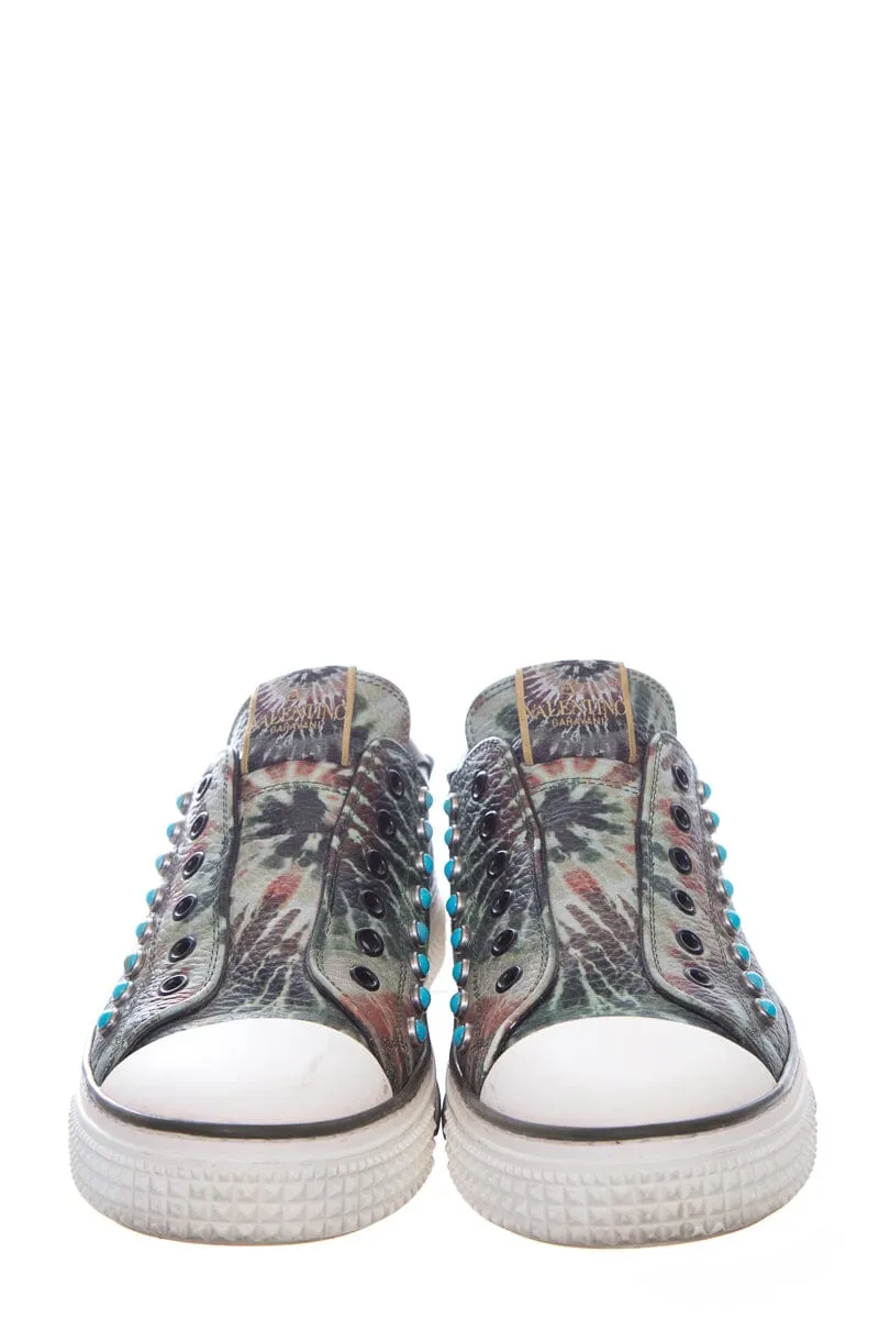 Valentino Tie Dye Slip On Sneakers SZ 40.5