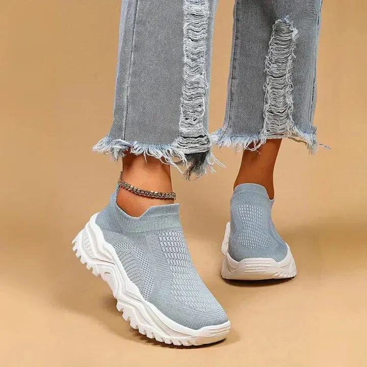 Vanessa - Slip-On Baskets Femmes - Respirantes & Orthopédiques