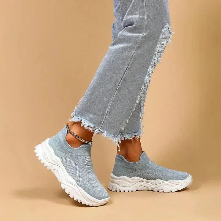 Vanessa - Slip-On Baskets Femmes - Respirantes & Orthopédiques