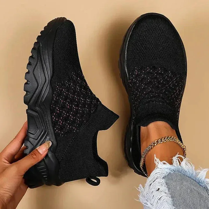 Vanessa - Slip-On Baskets Femmes - Respirantes & Orthopédiques