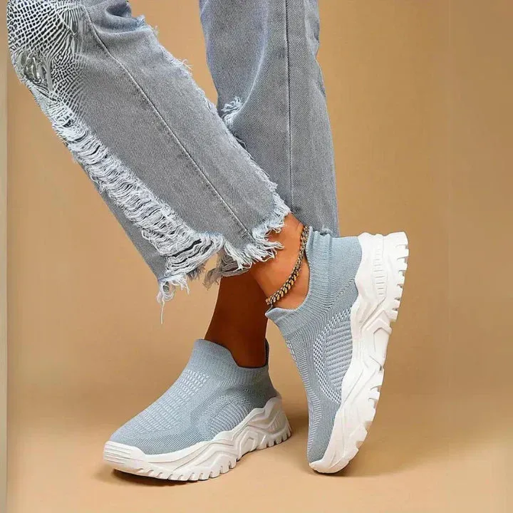 Vanessa - Slip-On Baskets Femmes - Respirantes & Orthopédiques