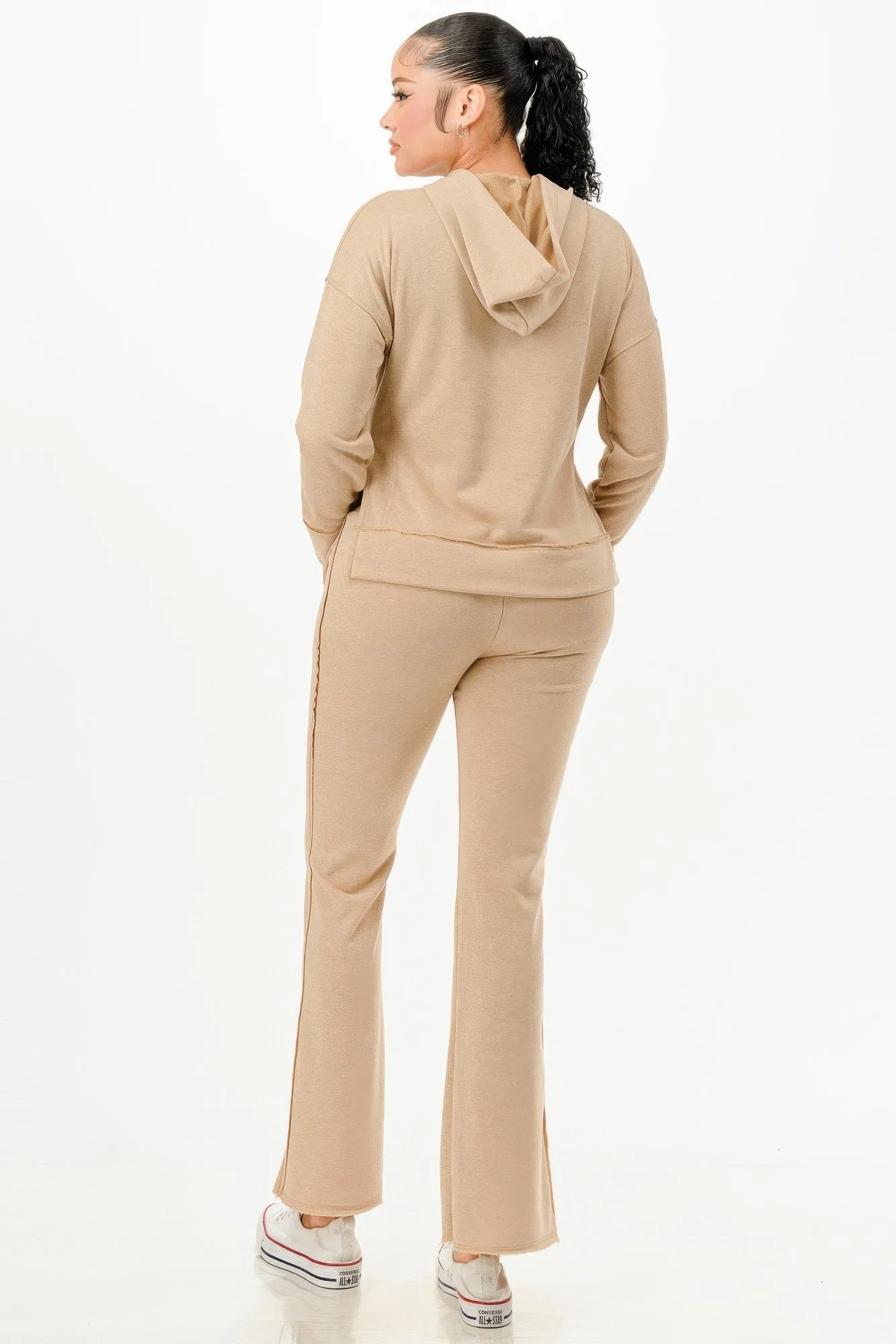 Washed Sweat Two-piece Set