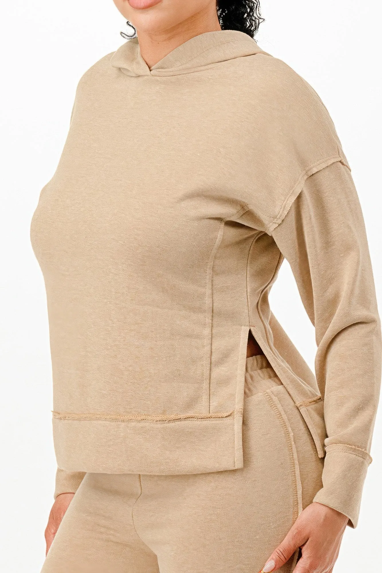 Washed Sweat Two-piece Set