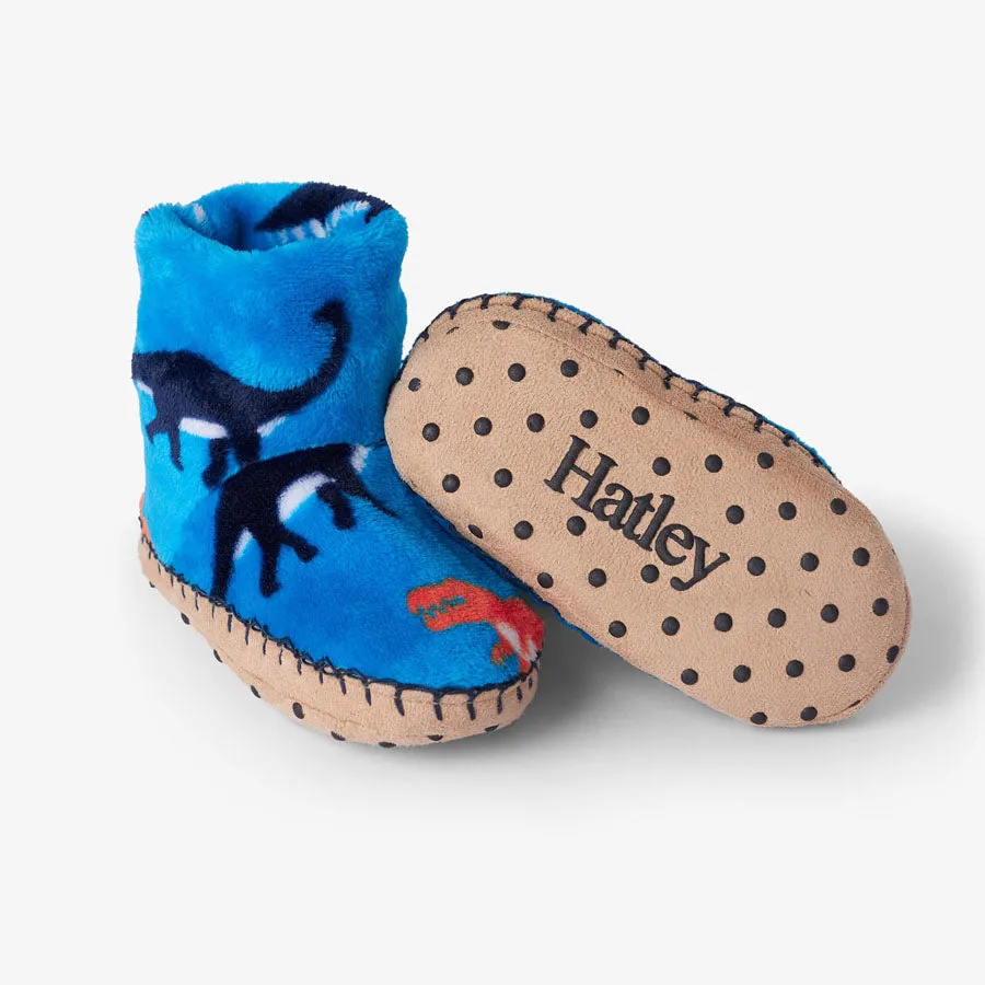 Wild Dinos Fleece Slippers