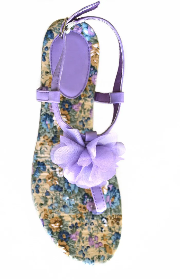Wild Lilac Sandals
