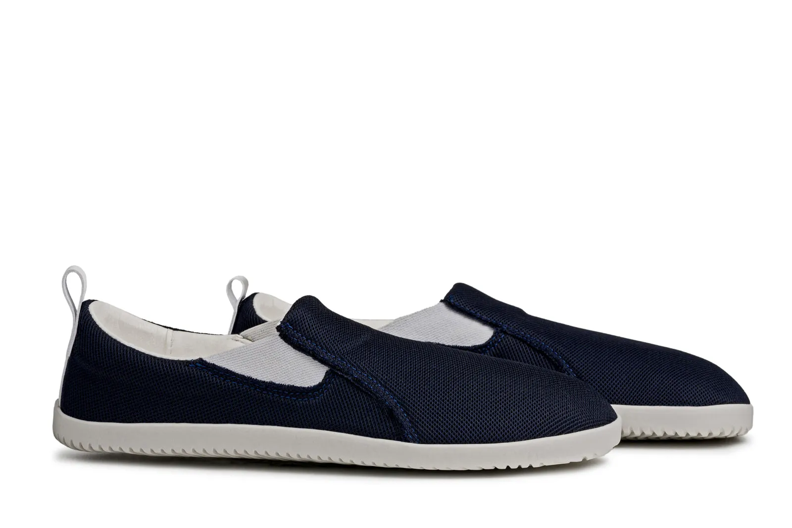 Women's Navy barefoot slip-on sneakers
